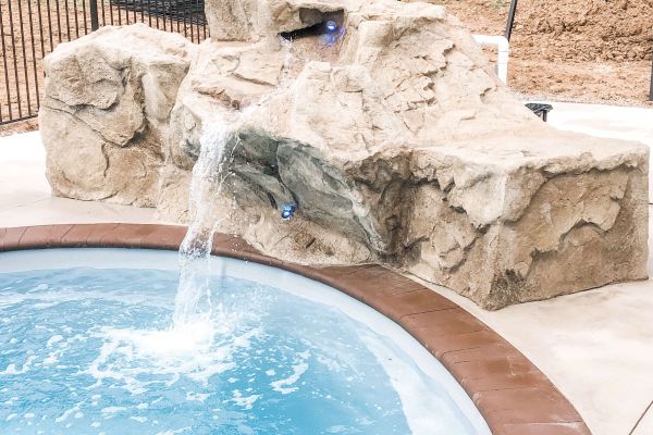 Poolside Water Feature 3